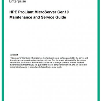 سرور اچ پی - سرور - HPE Proliant - MicroServer Gen10