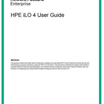 HPE - iLO 4 - سرور